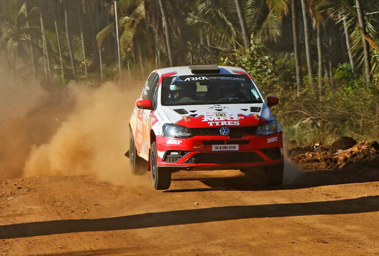 Karna Kadur Clinches 46th K-1000 Rally 2022 Title