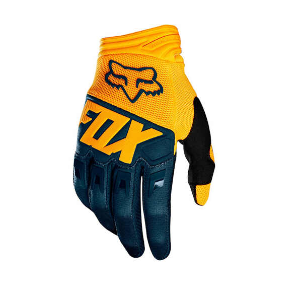 Fox Racing Dirtpaw Gloves-Yellow/Blue