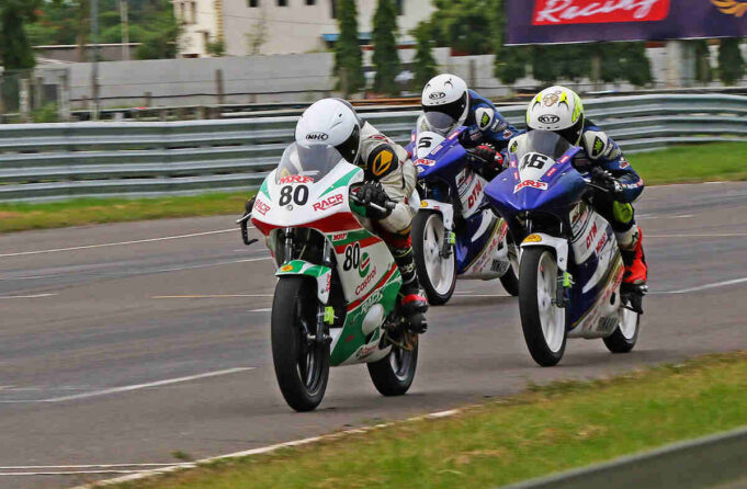 MRF MMSC FMSCI Indian National Motorcycle Racing Championship 2023 Round 2 Day –2 MRF MMSC FMSCI Indian National Motorcycle Racing Championship 2023