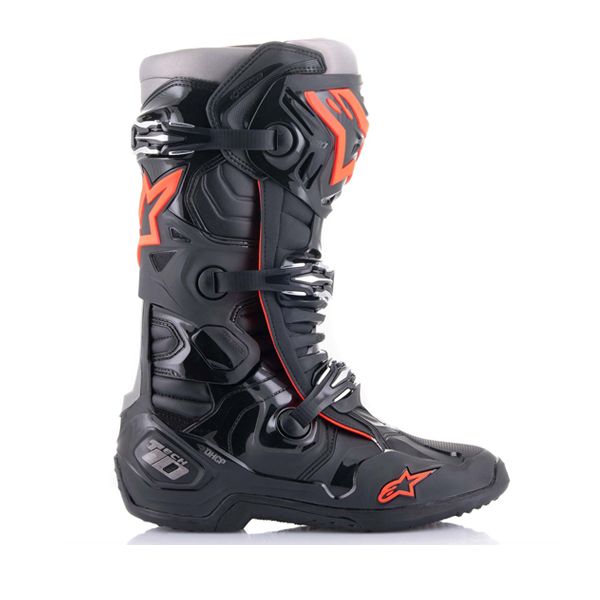 Alpinestars Tech 10 Black/Orange - Image 2