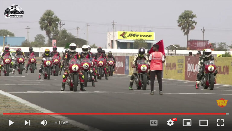 LIVE-JK Tyre FMSCI National Racing Championship 2023 Round-1