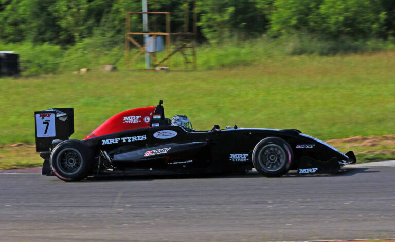 MRF MMSC fmsci Indian National Car Racing Championship 2023 Round-2 Day-1