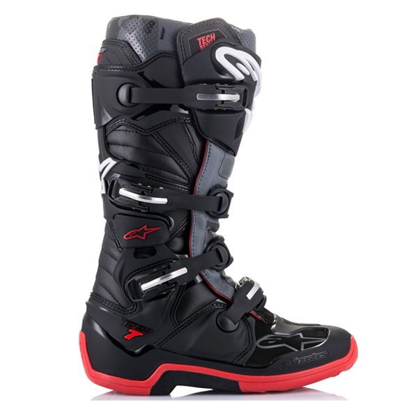 Alpinestars Tech 7 Black/Red USA-9 - Image 3