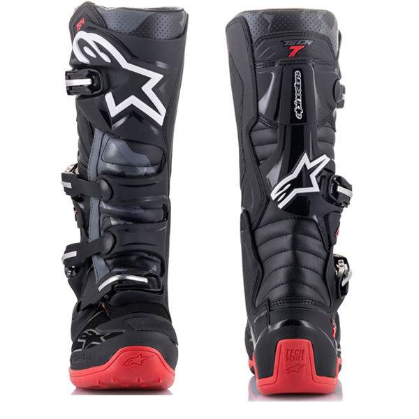 Alpinestars Tech 7 Black/Red USA-9 - Image 4