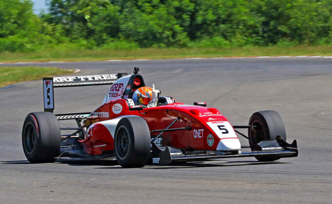 MRF MMSC fmsci Indian National Car Racing Championship 2023 Round-2 Chetan Korada