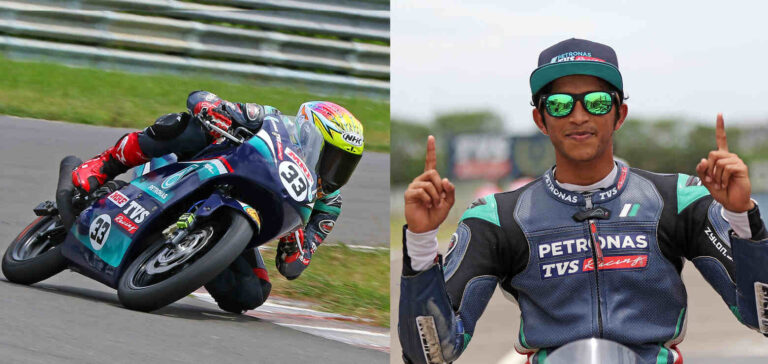 KY Ahamed will become the first Indian rider in MotoGP