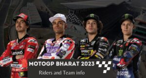 MotoGP Bharat Riders and Teams info MotoGP riders