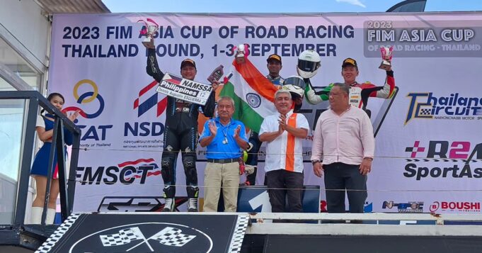 Mathana Kumar wins FIM Asia Cup of Road Racing 2023