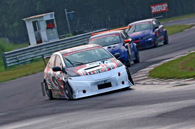 MRF MMSC FMSCI Indian National Car Racing Championship 2023 Round-3 Day-1
