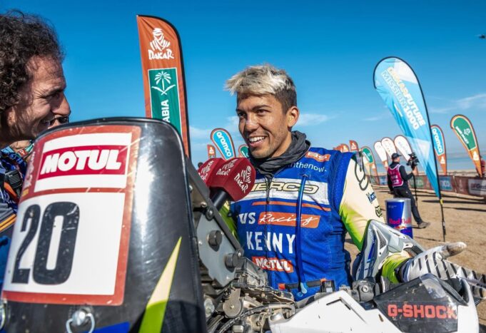 Harith Noah first Indian to finish on podium in Dakar