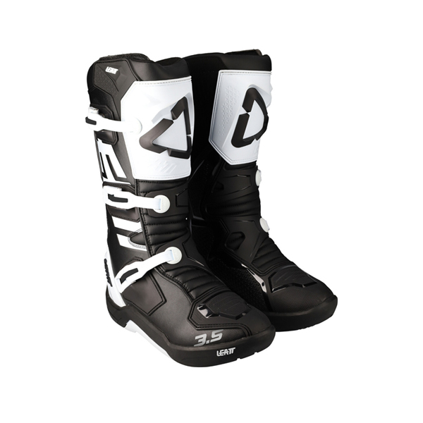 Leatt 3.5 2023 Motocross Boots Black/ White USA-7