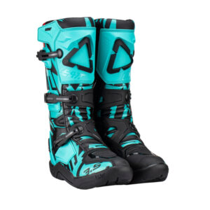 Leatt 3.5 2023 Motocross Boots Black/Blue USA-8