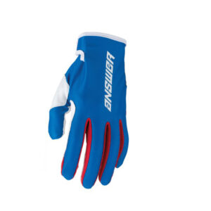 Answer Racing Ascent Gloves Navy/White Medium