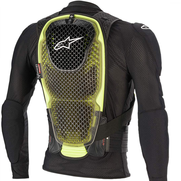 Alpinestars Bionic Pro V2 Protection Jacket-Black/Yellow - Image 2