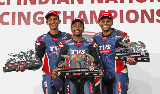 MRF MMSC FMSCI Indian National Motorcycle Racing Championship 2024 Round -2 Day-4