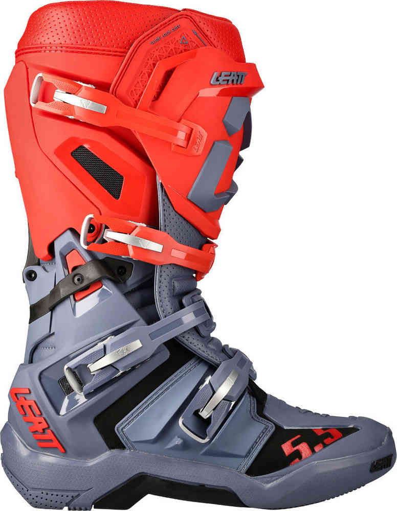 Leatt GPX 5.5 FlexLock Red/Grey - Image 7