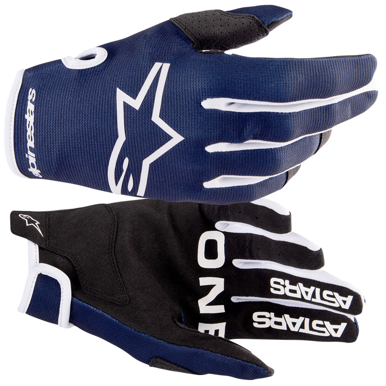Alpinestars Radar Gloves Blue- Large - Image 2