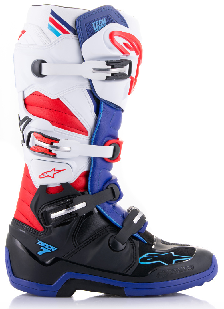 Alpinestars Tech 7 Black/White/Blue - Image 4
