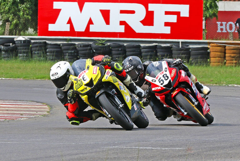 MRF MMSC fmsci Indian National Motorcycle Racing Championship 2025 Round 4