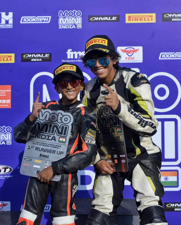 FIM Moto Mini India Series – Prem Khande, Rian Sarath for World Finals